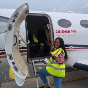 SkyAngels + Globe Air Mustang + Jenn