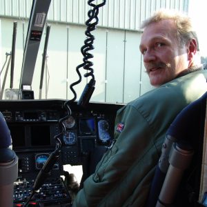 AirBoss-Polo In cockpit of the KAAT HELO; Meet our crews